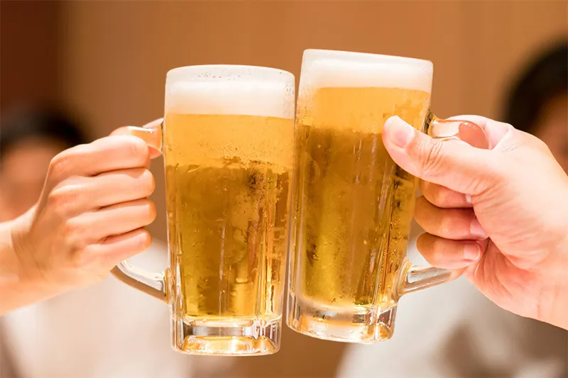 料理に合わせて選べる豊富なドリンク